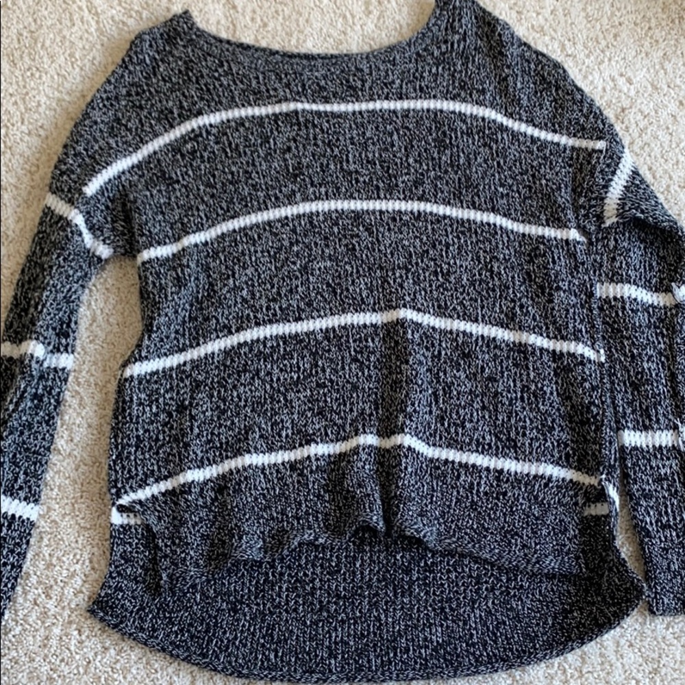 Hollister stripped sweater